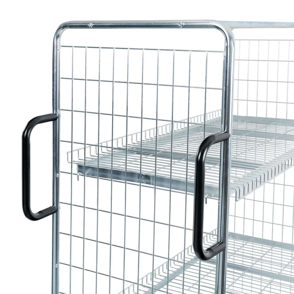 Wózek półkowy kompletacyjny FORKBERG PICKER H162 2 półki ocynk nośność 300 kg