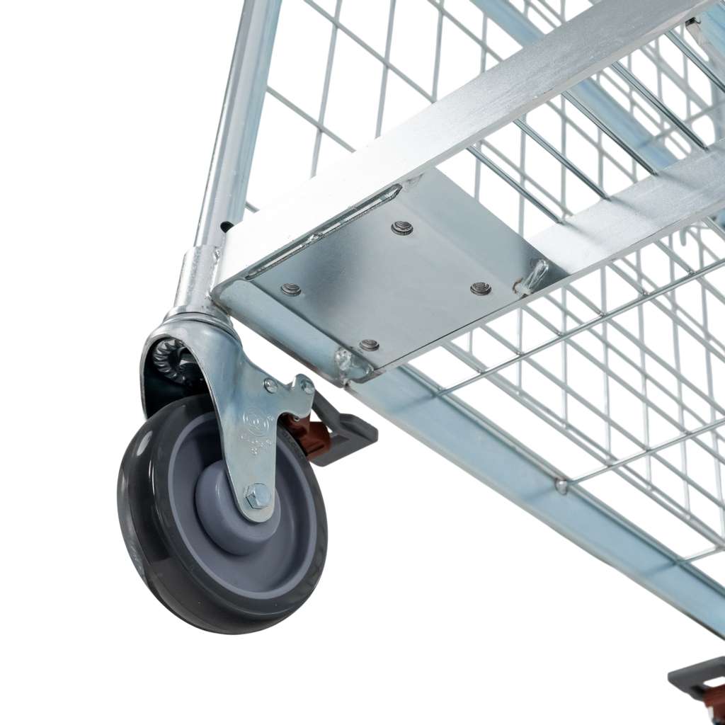 Wózek półkowy kompletacyjny FORKBERG PICKER H162 2 półki ocynk nośność 300 kg