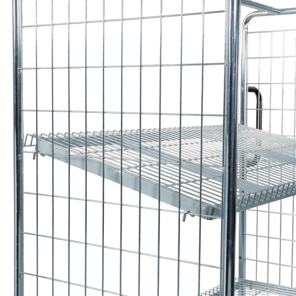 Wózek półkowy kompletacyjny FORKBERG PICKER H162 2 półki ocynk nośność 300 kg