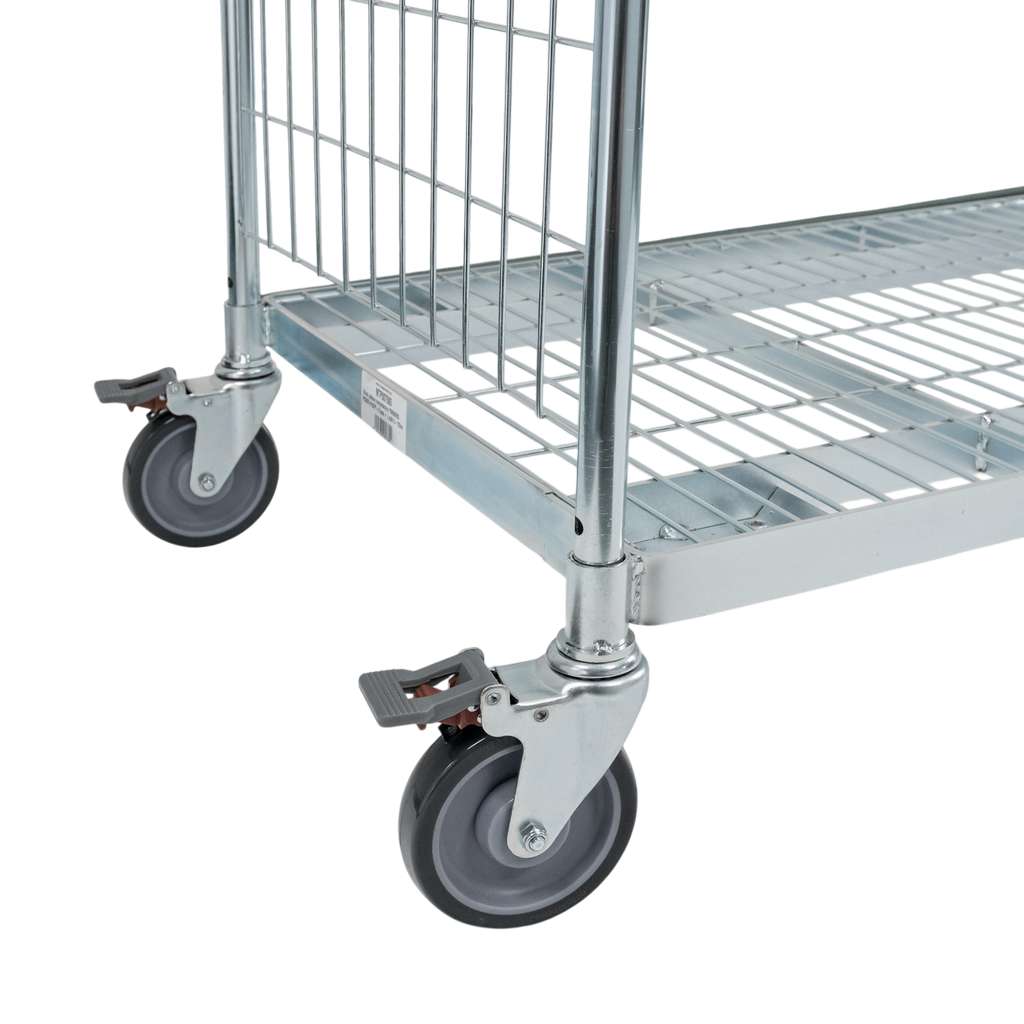 Wózek półkowy kompletacyjny FORKBERG PICKER H162 2 półki ocynk nośność 300 kg