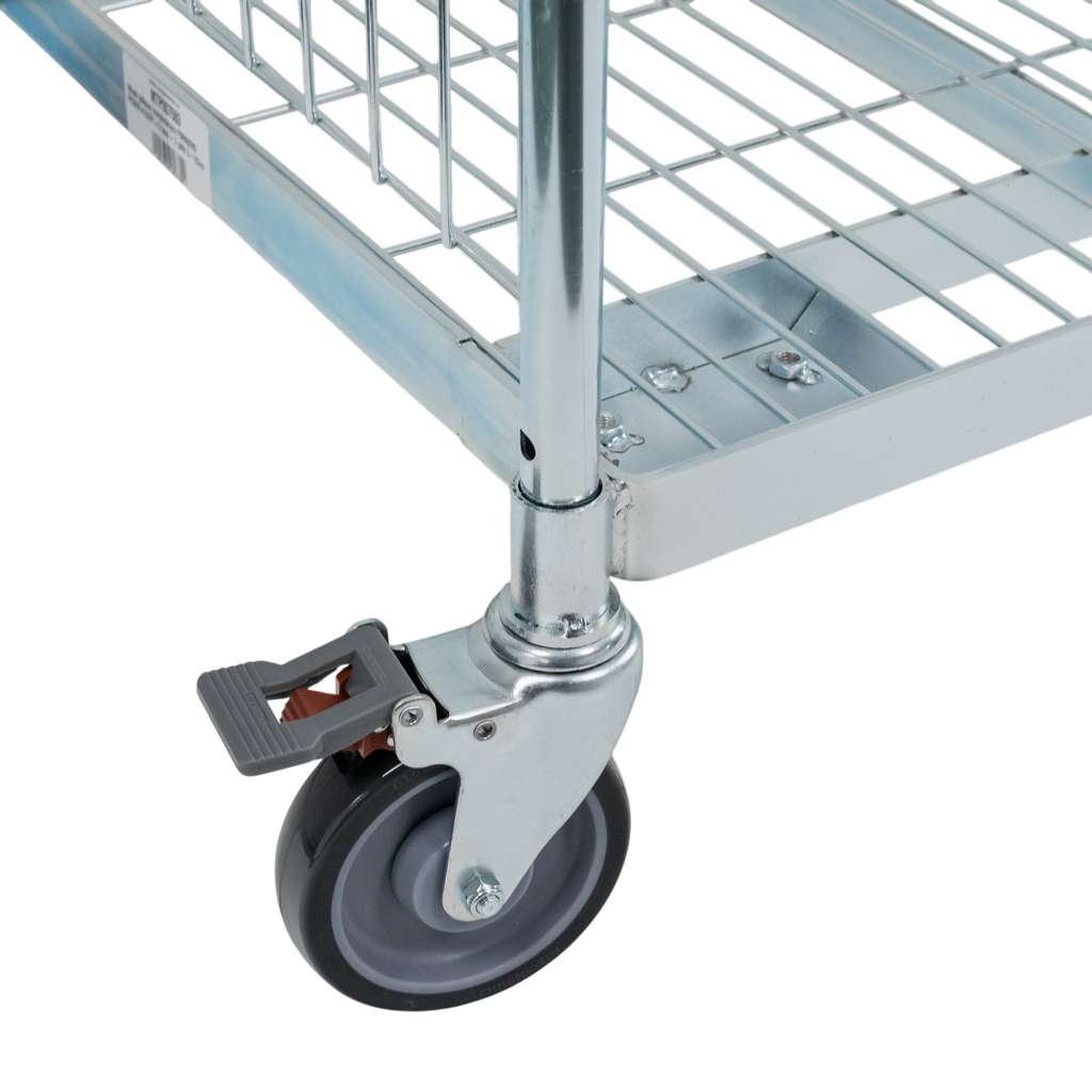 Wózek półkowy kompletacyjny FORKBERG PICKER H162 2 półki ocynk nośność 300 kg