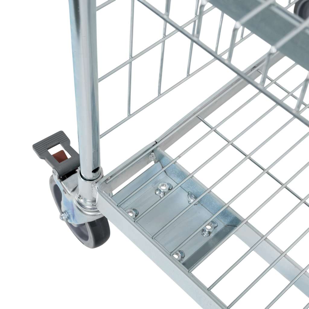 Wózek półkowy kompletacyjny FORKBERG PICKER H162 2 półki ocynk nośność 300 kg