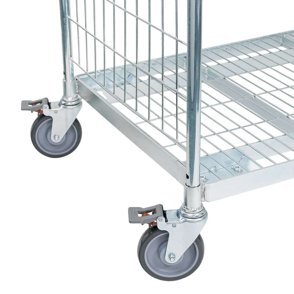 Wózek półkowy kompletacyjny FORKBERG PICKER H182 baza+3 półki ocynk nośność 300 kg