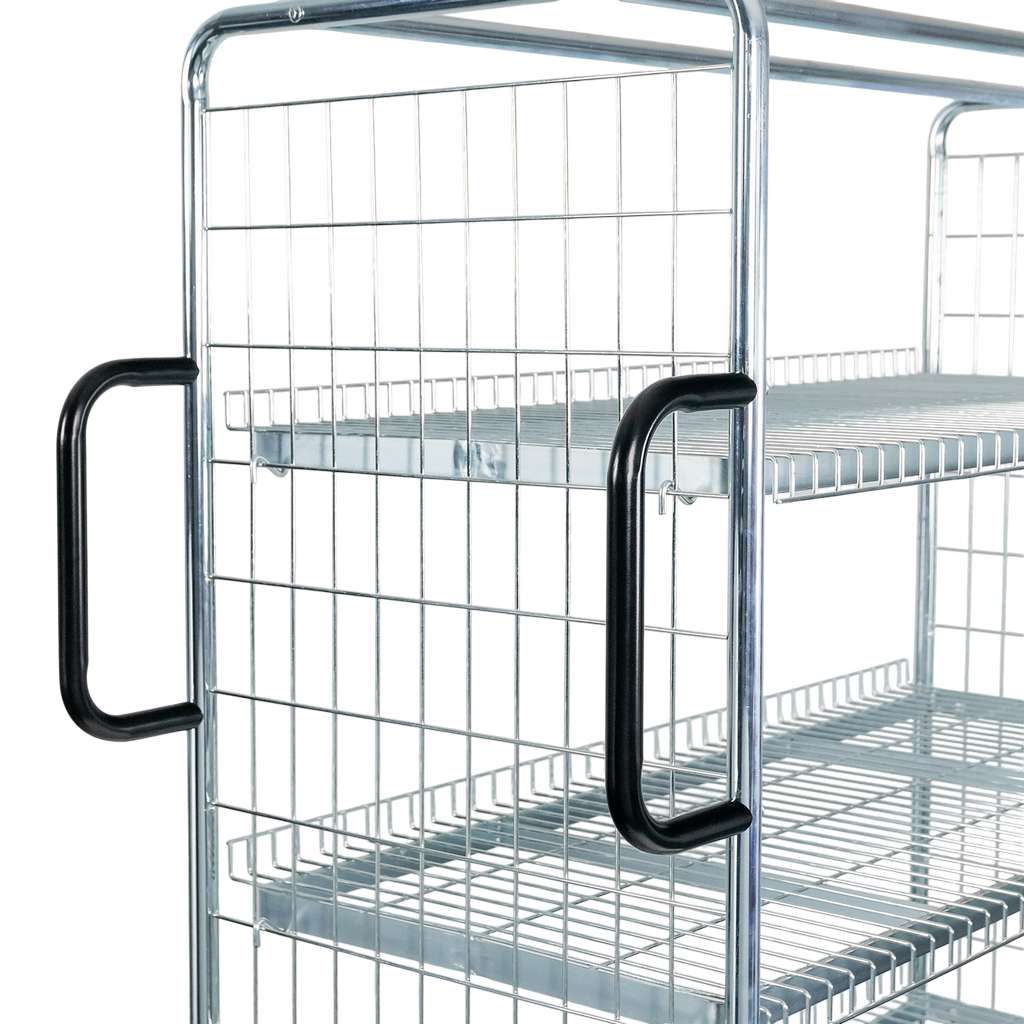 Wózek półkowy kompletacyjny FORKBERG PICKER H182 baza+3 półki ocynk nośność 300 kg