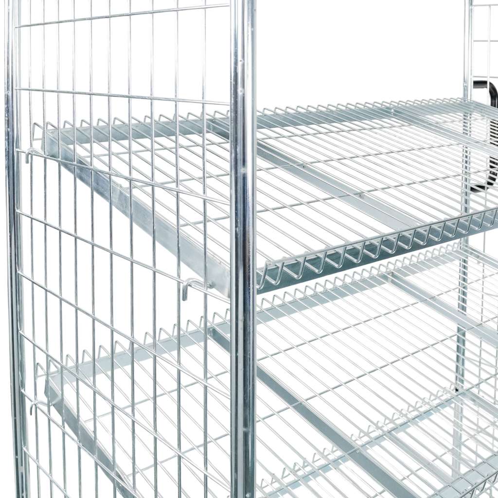 Wózek półkowy kompletacyjny FORKBERG PICKER H182 baza+3 półki ocynk nośność 300 kg