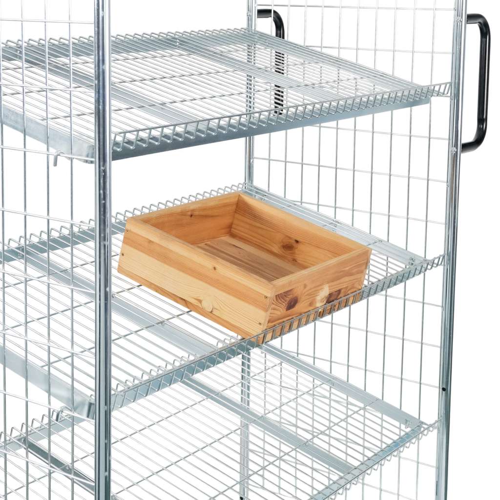 Wózek półkowy kompletacyjny FORKBERG PICKER H182 baza+3 półki ocynk nośność 300 kg
