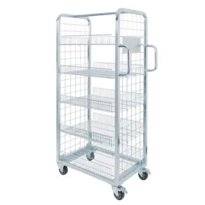 Zdjęcie produktu: Wózek półkowy kompletacyjny FORKBERG SORTUS 5 półek ocynk nośność 150 kg