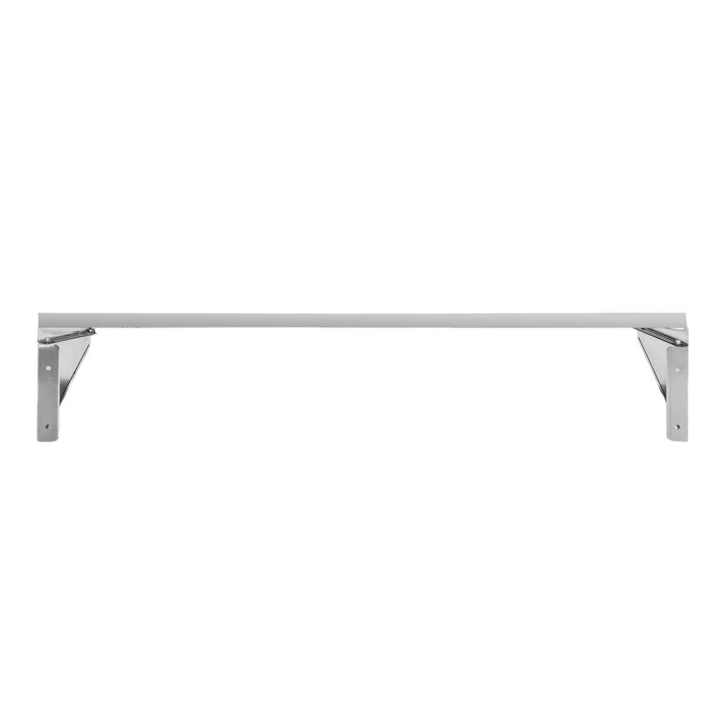 Półka gastronomiczna Mega-M, półka nierdzewna wisząca 150x30 cm