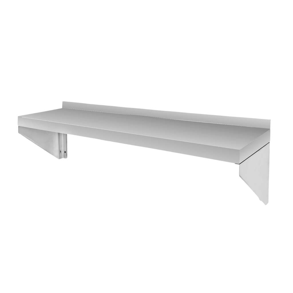 Półka gastronomiczna wisząca Mega-M, półka nierdzewna, półka pojedyncza wisząca Mega-M X 90x30 cm