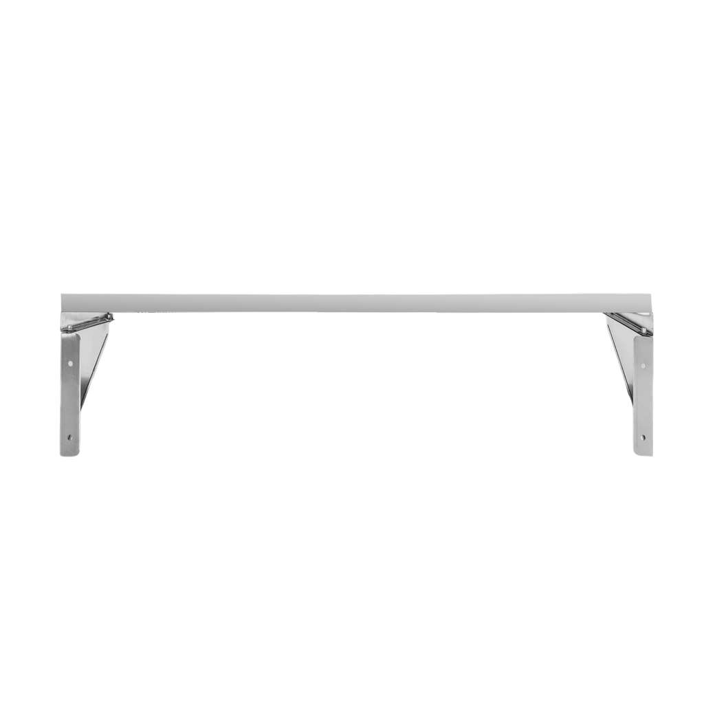 Półka gastronomiczna wisząca Mega-M, półka nierdzewna, półka pojedyncza wisząca Mega-M X 90x30 cm
