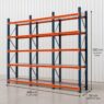 Regał magazynowy 5-półkowy MECALUX M7 H-250 cm L-440 cm G-50 cm zestaw