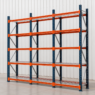 Regał magazynowy 5-półkowy MECALUX M7 H-250 cm L-440 cm G-50 cm zestaw