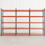 Regał magazynowy 5-półkowy MECALUX M7 H-250 cm L-440 cm G-50 cm zestaw