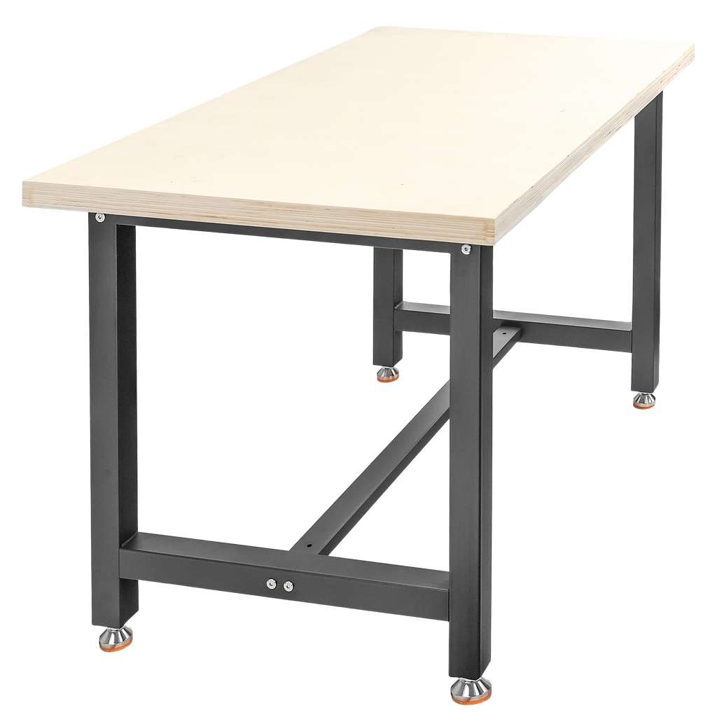Stół warsztatowy WERKBERG S-120 cm G-75 cm H-80 cm grafit MTP008436
