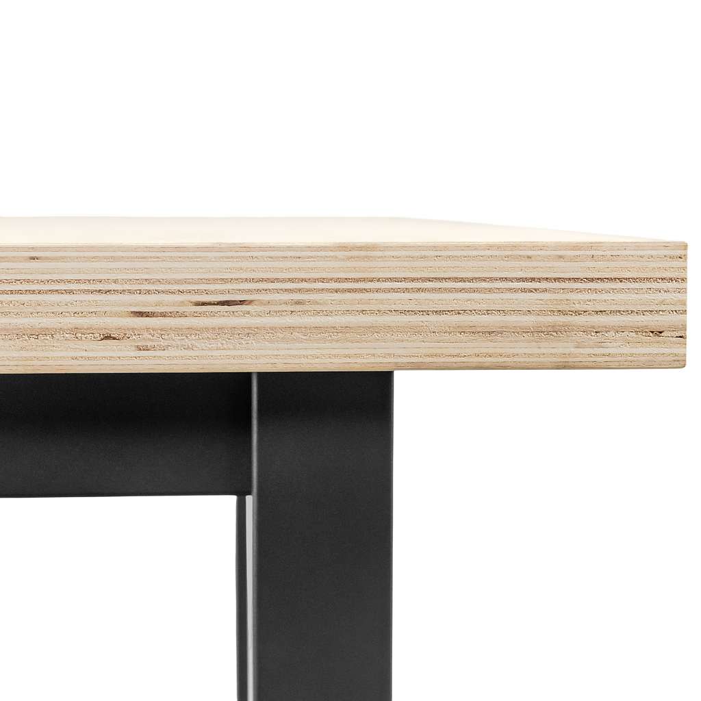 Stół warsztatowy WERKBERG S-150 cm G-75 cm H-80 cm grafit MTP008437