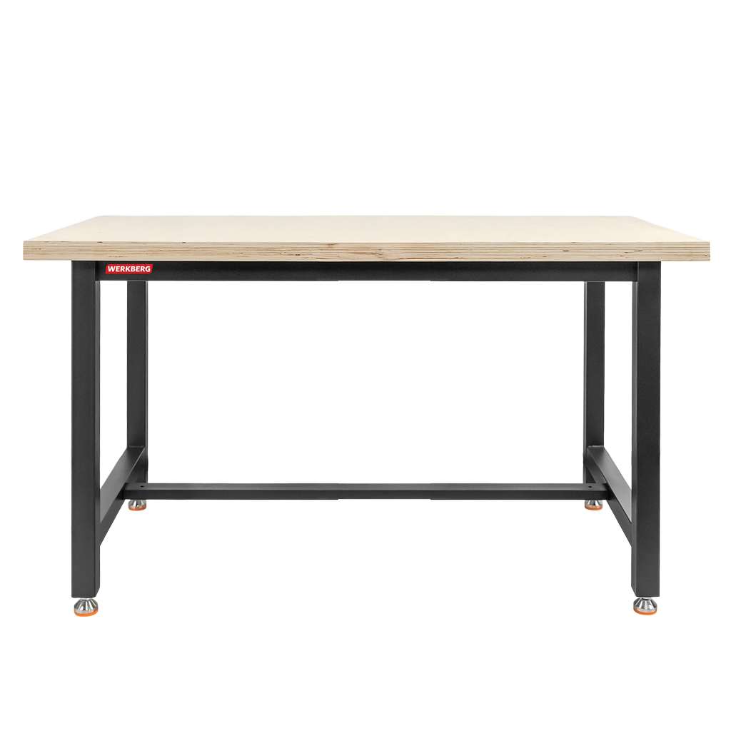 Stół warsztatowy WERKBERG S-150 cm G-75 cm H-80 cm grafit MTP008437