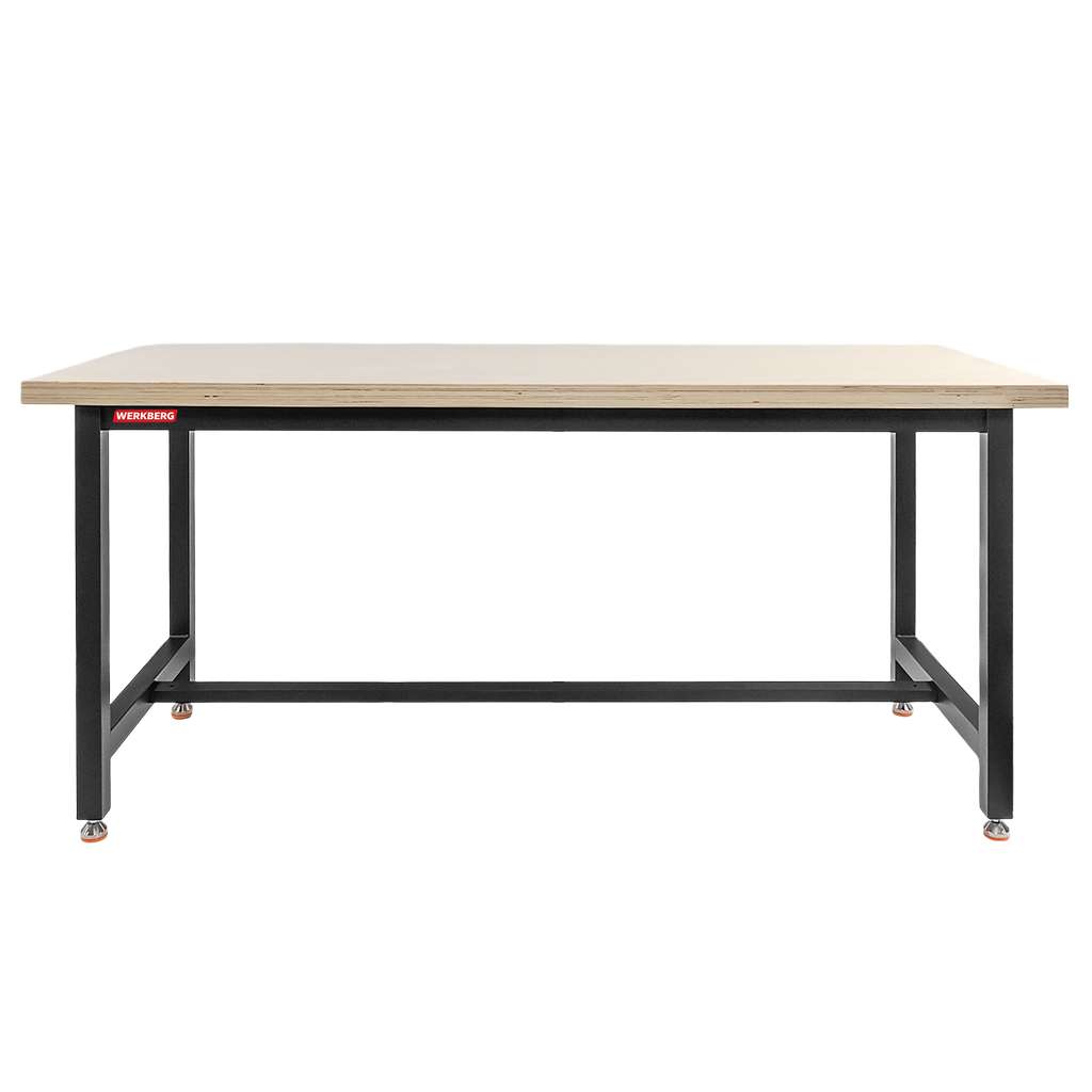 Stół warsztatowy WERKBERG S-180 cm G-75 cm H-80 cm grafit szary MTP008438