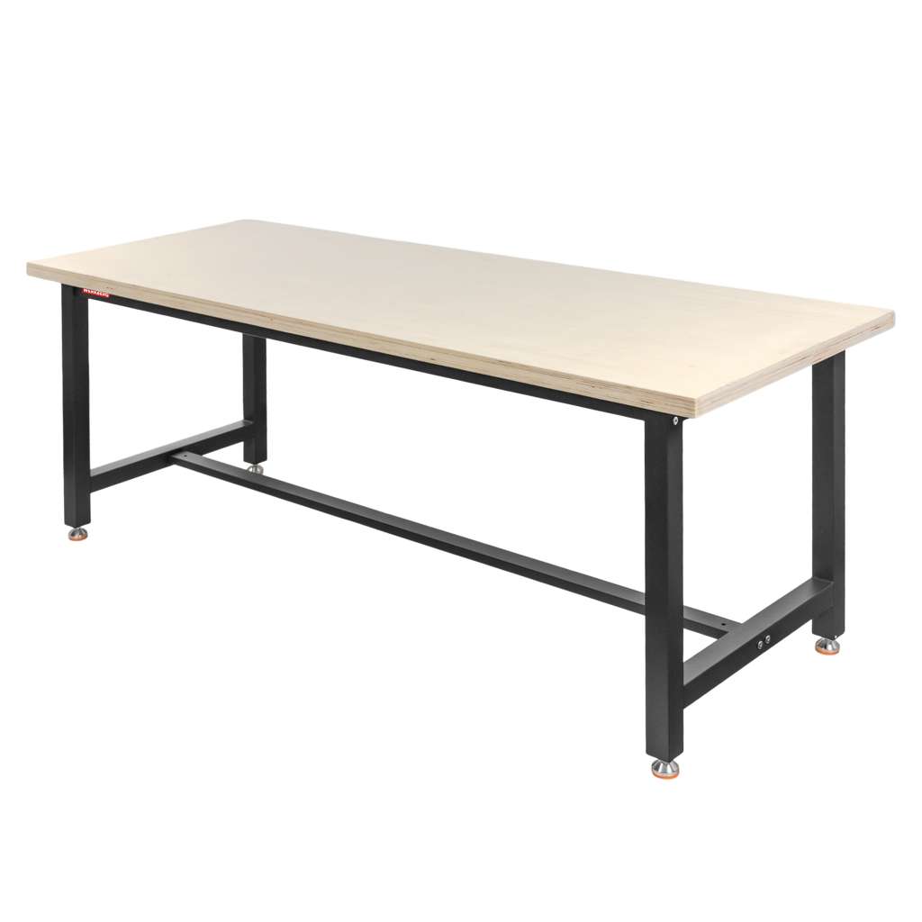 Stół warsztatowy WERKBERG S-200 cm G-75 cm H-80 cm grafit MTP008439