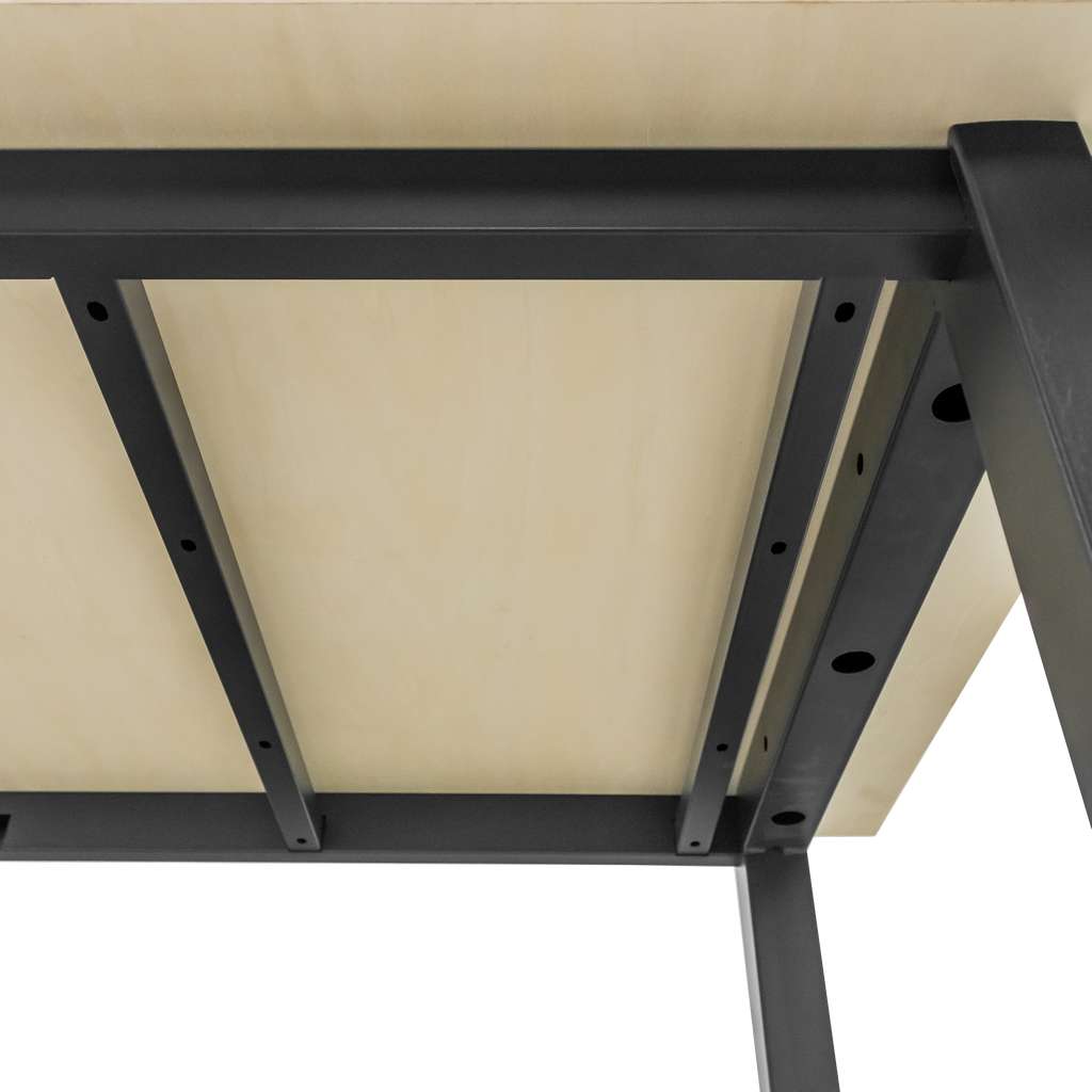 Stół warsztatowy WERKBERG S-200 cm G-75 cm H-80 cm grafit MTP008439