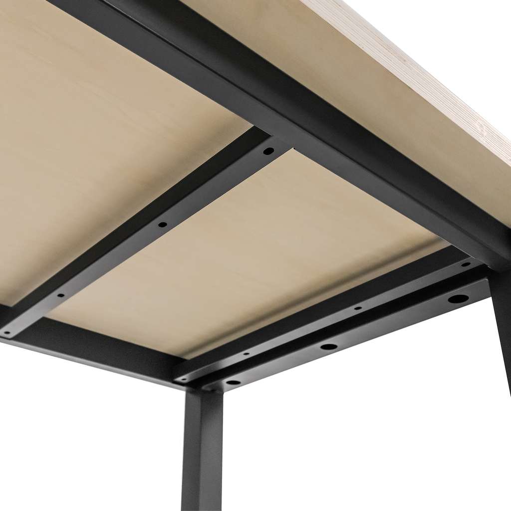 Stół warsztatowy WERKBERG S-200 cm G-75 cm H-80 cm grafit MTP008439
