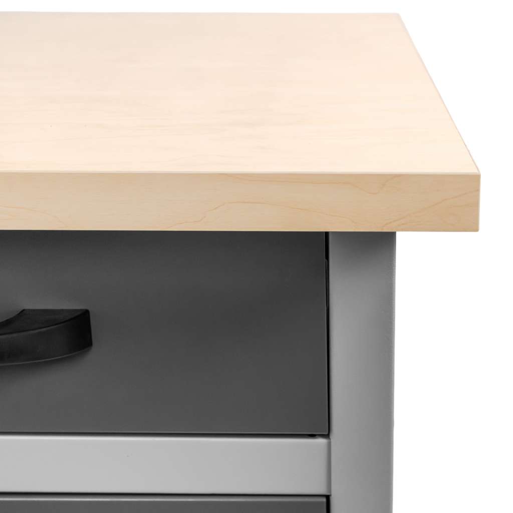 Stół warsztatowy z 15 szufladami WERKBERG HANDYMAN S-160 cm G-60 cm H-85 cm grafit MTP008648