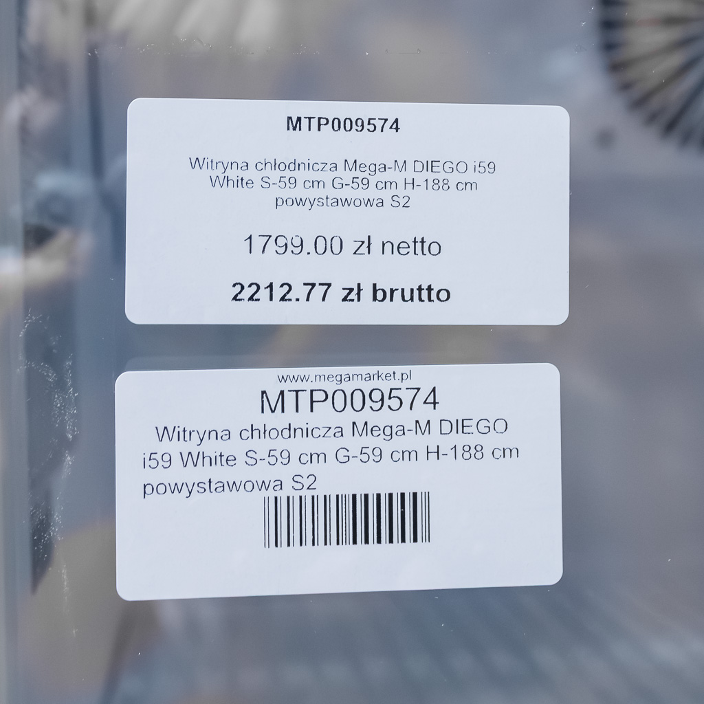 witryna chłodnicza, witryna nastawna, witryna do cukierni, witryna chłodnicza z LED